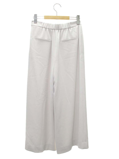 ルネ basic 5825080 ワイドパンツ 34 グレージュ ボタン ITUKN5LGJGLY