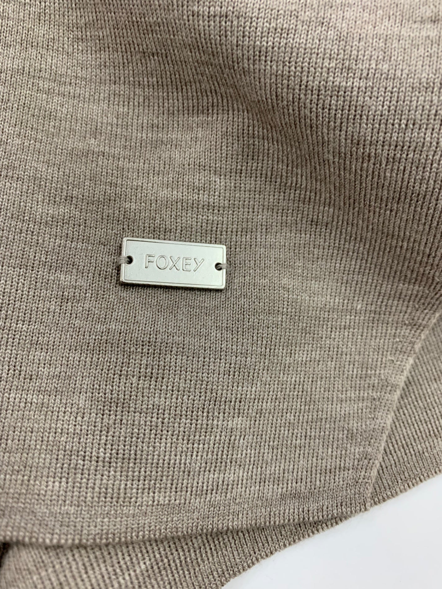 フォクシーブティック グレースタートル 39116 セーター 38 グレージュ タートル ITW09Q8BVVO8 【SALE】