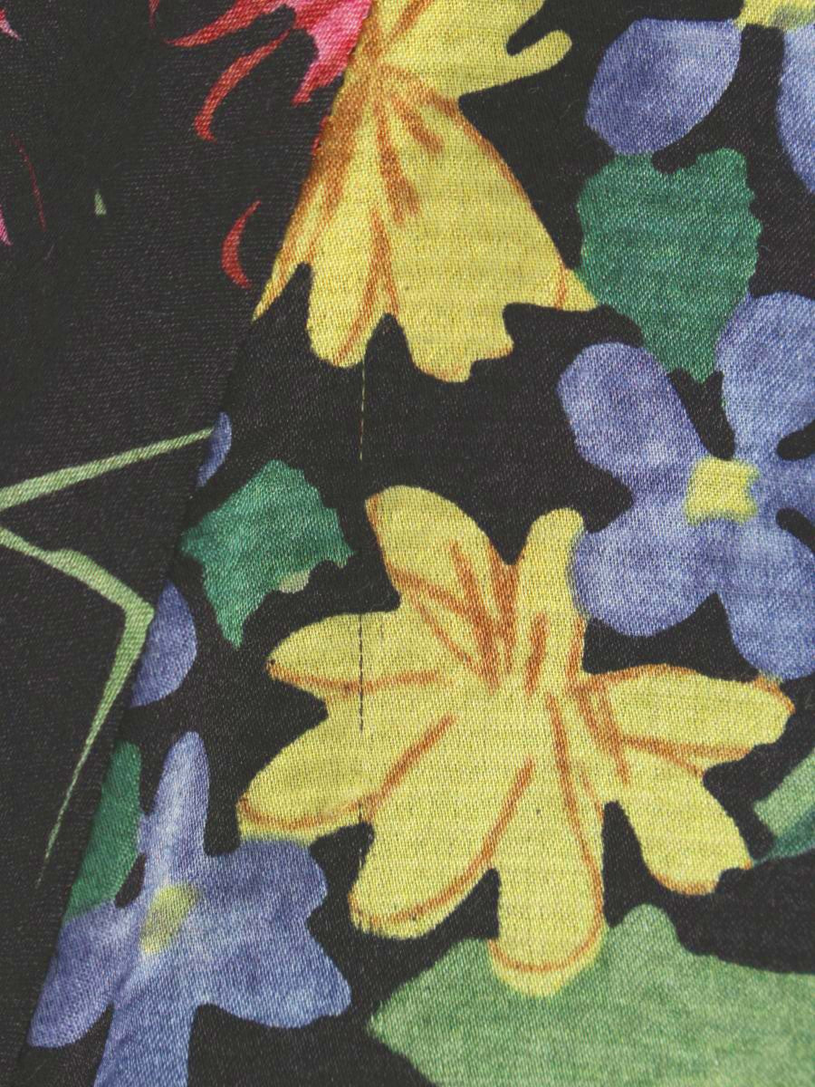 シビラ GBHDJ-03230 スカート M ブラック フラワープリント IT42DDSDNR5A 【SALE】