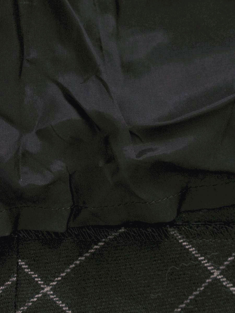 エムズグレイシー 011704 ワンピース 36 ブラック ウール混 リボン ITGVIDD2Y53C