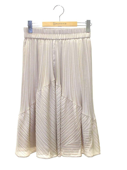 トゥービーシック UFF48-834-40 スカート 40 ベージュ プリーツ ITXHHOHH3KW0 【SALE】