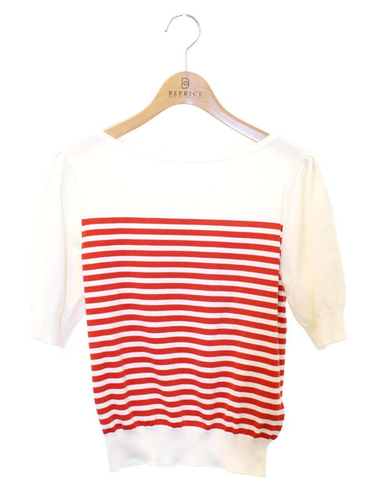 フォクシーブティック Knit Top Candy Stick 42123 ニット 38 レッド IT3UBD7QYDWQ