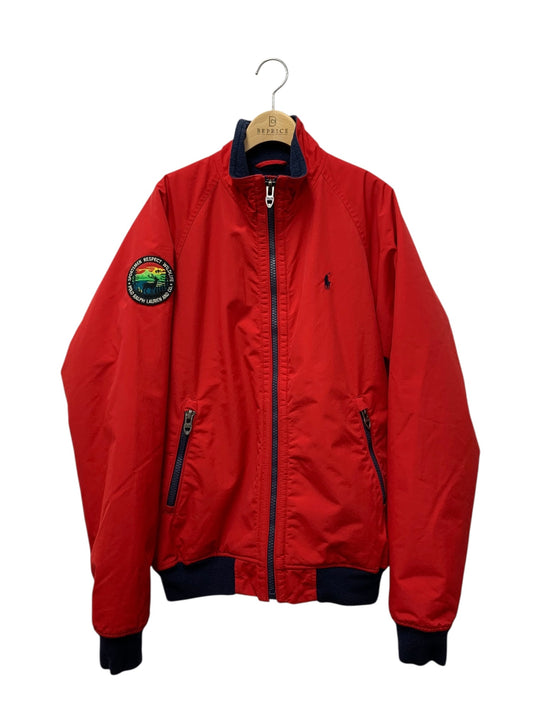 ポロラルフローレン MNPOOTW16010252 ジャケット M レッド ウォーターリペラント スウィングトップ IT5WM7IKVF59