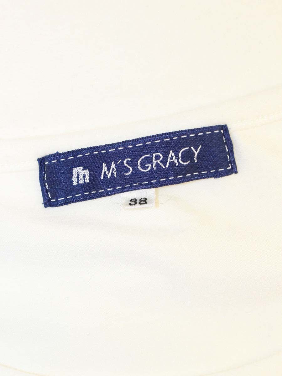 エムズグレイシー 225534 Tシャツ カットソー 38 アイボリー 人物モチーフ ITI5S905J1F6