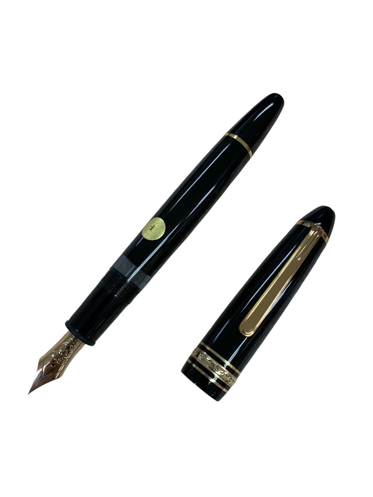 モンブラン 万年筆 旧マイスターシュテュック 146 ブラック F 14C IT9M80LER6EG