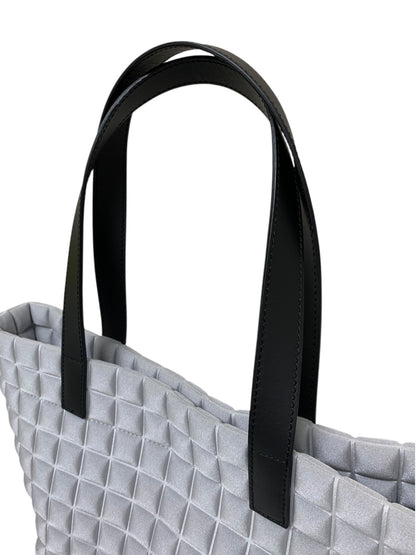 ビープライム MILANO SMALL トートバッグ シルバー ミラノ スモール ITJHJWGQ2IOU