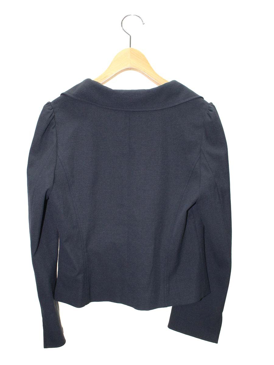 エムズグレイシー 214305 ジャケット 40 ダークネイビー バラボタン IT1K6FGNQXR2