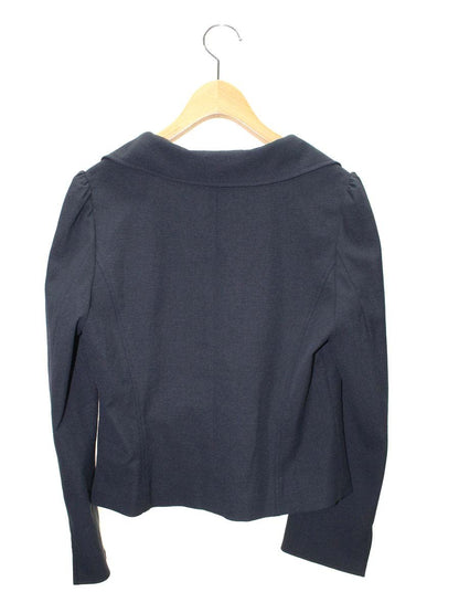 エムズグレイシー 214305 ジャケット 40 ダークネイビー バラボタン IT1K6FGNQXR2