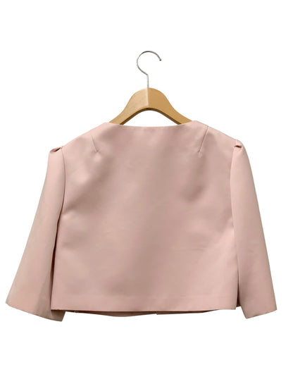 ルネ Jacket 6513950 ノーカラージャケット 38 ピンク ITINJ4UV593I