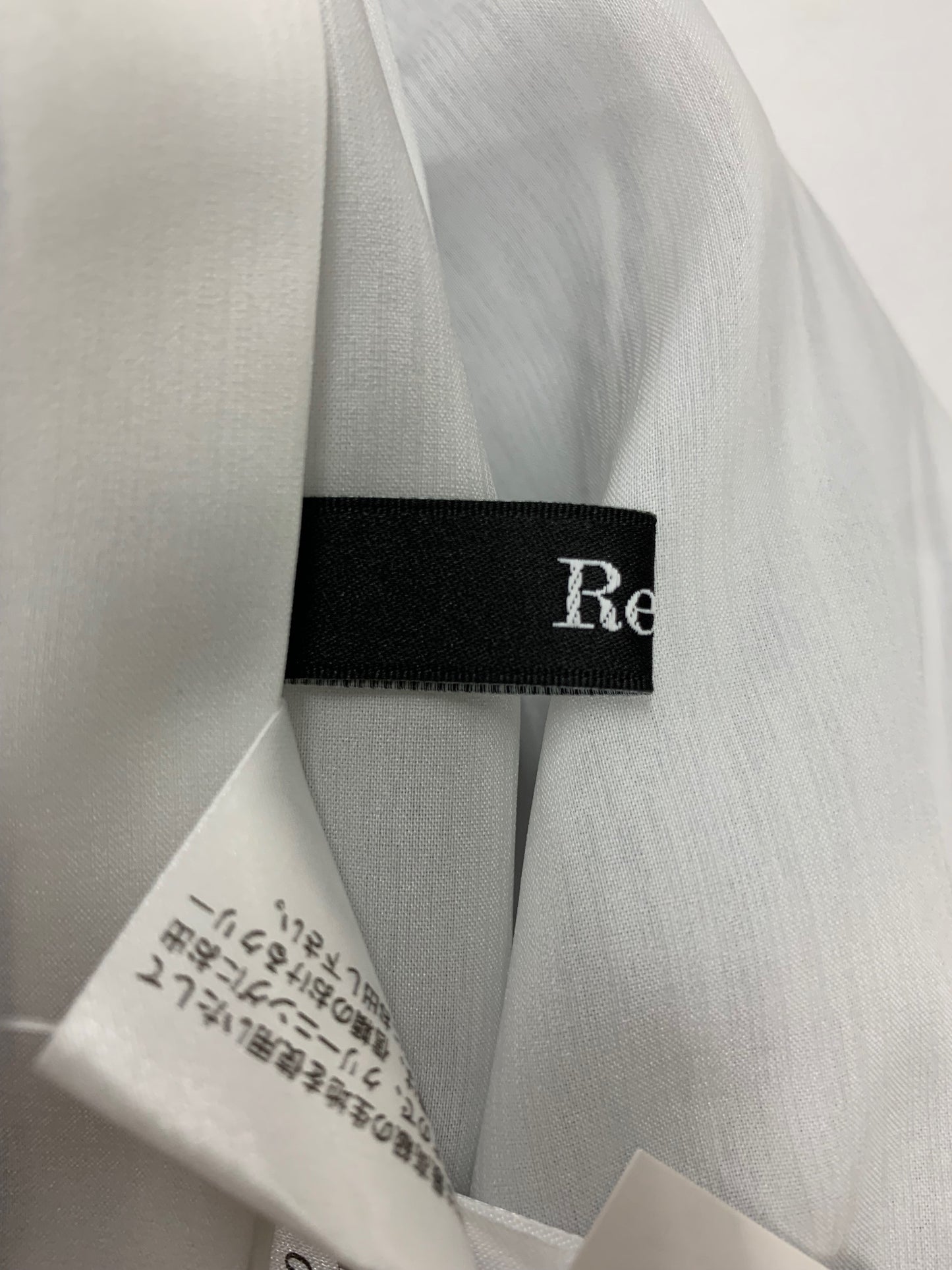 ルネ Soft Light Stripe Dress 5526180 ワンピース 38 グレー ストライプ ITKM9FXJX7TS