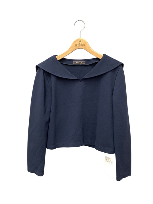 フォクシーブティック Top Venezia 44233 トップス 40 ネイビー IT3Q7O7Y463R