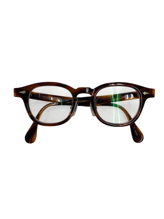 ジュリアスタートオプティカル PL-001M メガネ 眼鏡 ブラウン べっ甲柄 セルフレーム フルリム ウェリントン ITNQ62Y8DBVI