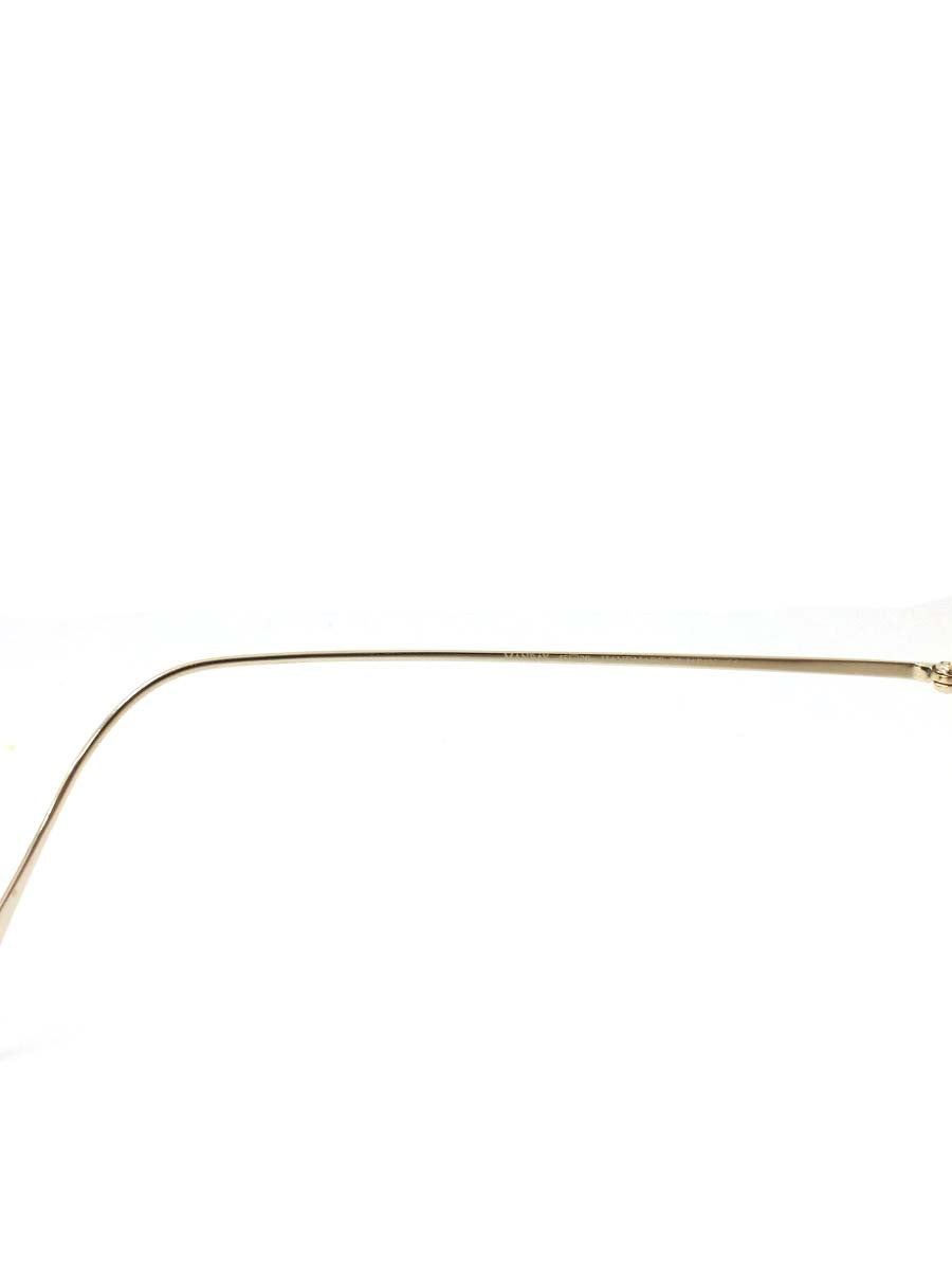 ayame（アヤメ） MANRAY メガネ ゴールド チタンフレーム フルリム ボストンシェイプ ITJX7R0ER85Y