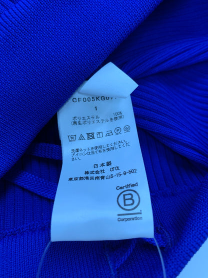 シーエフシーエル FLUTED SKIRT CF005KG077 スカート 1 ブルー ニット タイト ITZSY2IJ6W34