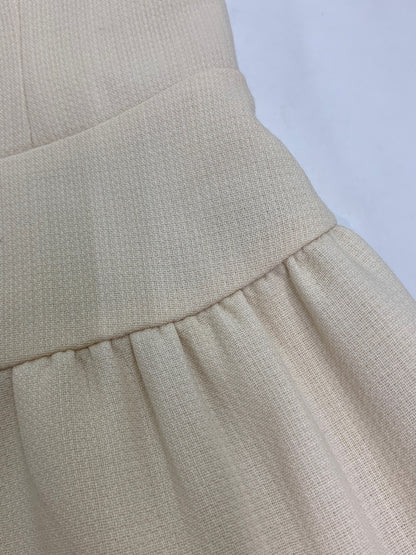 フォクシーブティック Dress 39615 ワンピース 38 アイボリー ウールジョーゼット ITJ5HYYJQVSY