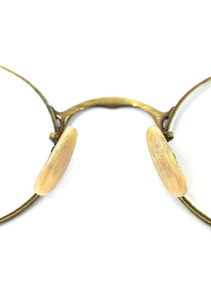 オリバーピープルズ OP-5 OV メガネ ゴールド メタルフレーム フルリム ラウンド 1990's (生産：オプテックジャパン期) ITBOU6ANKHJ0 【SALE】