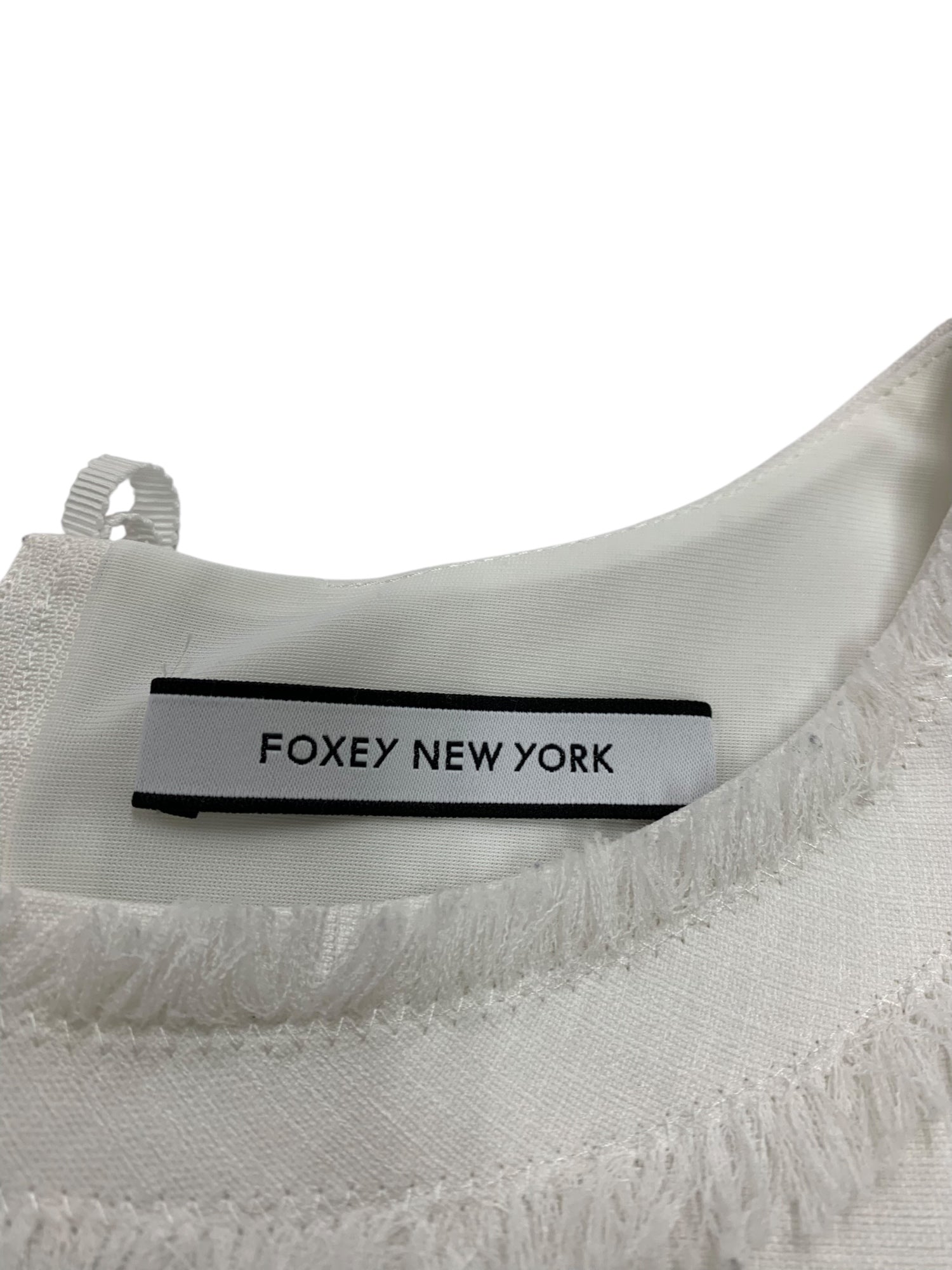 m★FOXEYフォクシー リトルギャザー 38 リネンフェイスストレッチ フォクシー ニューヨーク リネンフェイス 38 【公式通販】