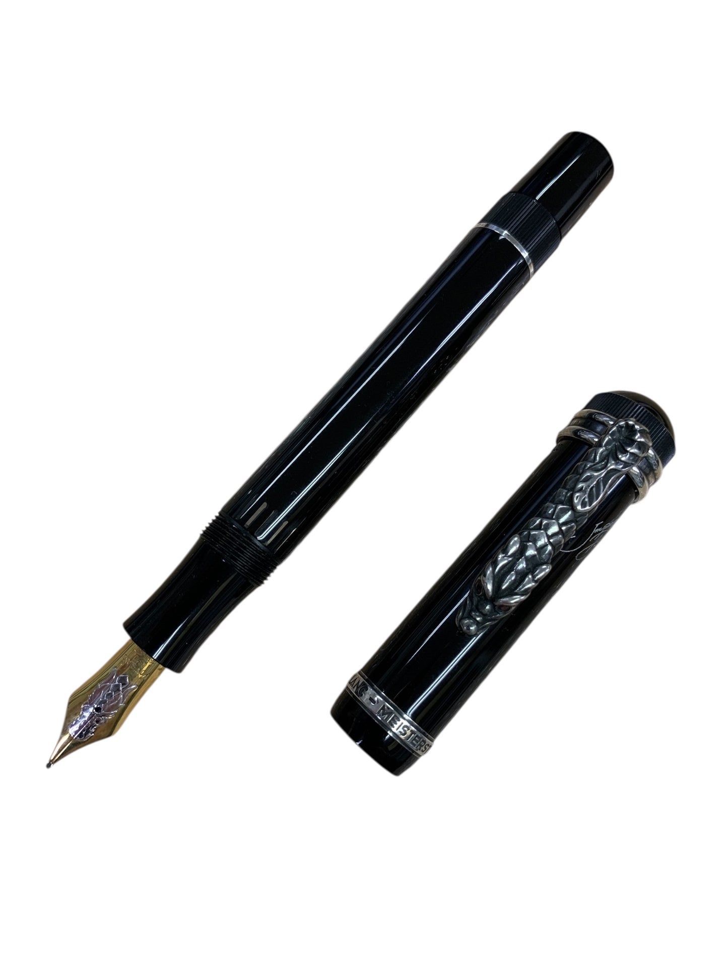 モンブラン 万年筆 作家シリーズ インペリアルドラゴン ブラック F 18K ITCU269WE20I