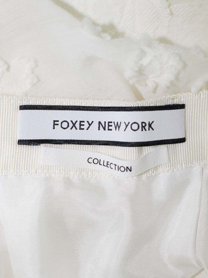 フォクシーニューヨーク collection Rosette Fil Coupe Skirt 35749 スカート 38 ホワイト IT959J242Z4G
