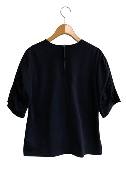 エムプルミエブラック C837-002 プルオーバー 38 ブラック バックジップ ITSJBDM788EQ