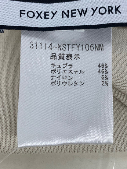 フォクシーニューヨーク Sweater Saint Beaute 31114 ニット セーター 38 ベージュ IT7YXBEHERR8