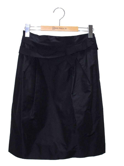 フォクシーブティック 26622 スカート 40 ブラック リボン ITNMMX63ETOY 【SALE】