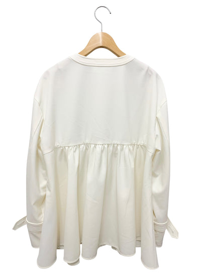 フォクシーニューヨーク City Walk シティウォーク 44401 ジャケット 38 アイボリー ノーカラー ITDYRAV9L2CZ