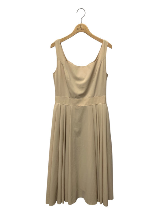 フォクシーニューヨーク 22237 ワンピース 42 ベージュ ワンピース フレアー ITSA0LAKJW34