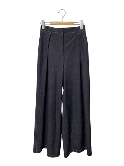 ルネ 6415180 デニムパンツ 36 ネイビー ストレッチ ワイド ITO67LKLX5UA