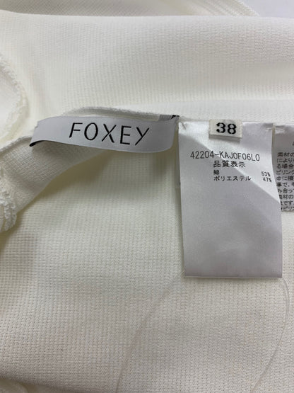 フォクシーブティック Bolero Affetto 42204 カーディガン ボレロ 38 ホワイト 2022年増産品 ITSH9OY3Z73L