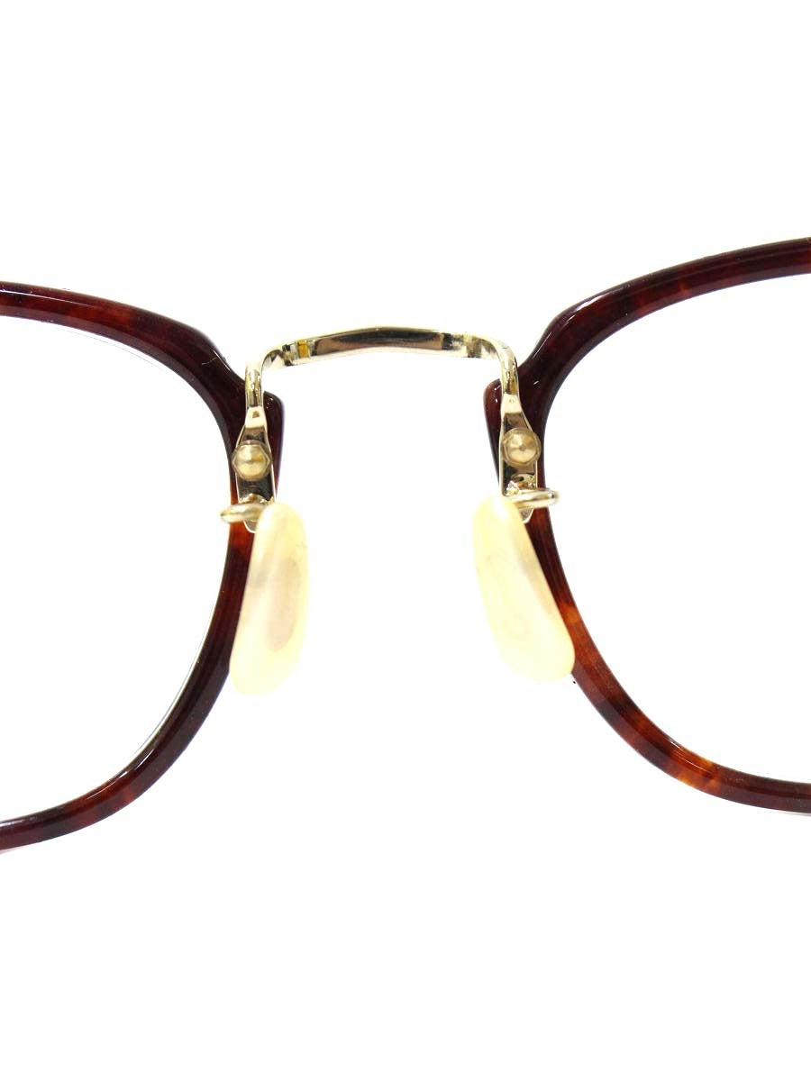 BJクラシックコレクション COM-554 メガネ ブラウン/ゴールド ウエリントン COMBI ITBDVGP51H15