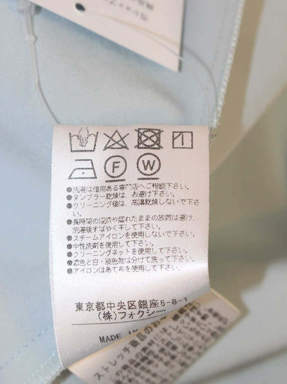 フォクシーニューヨーク Skirt Irips Flare  36424 38 ブルー 2019年増産品 ITVM8MWXXM6C