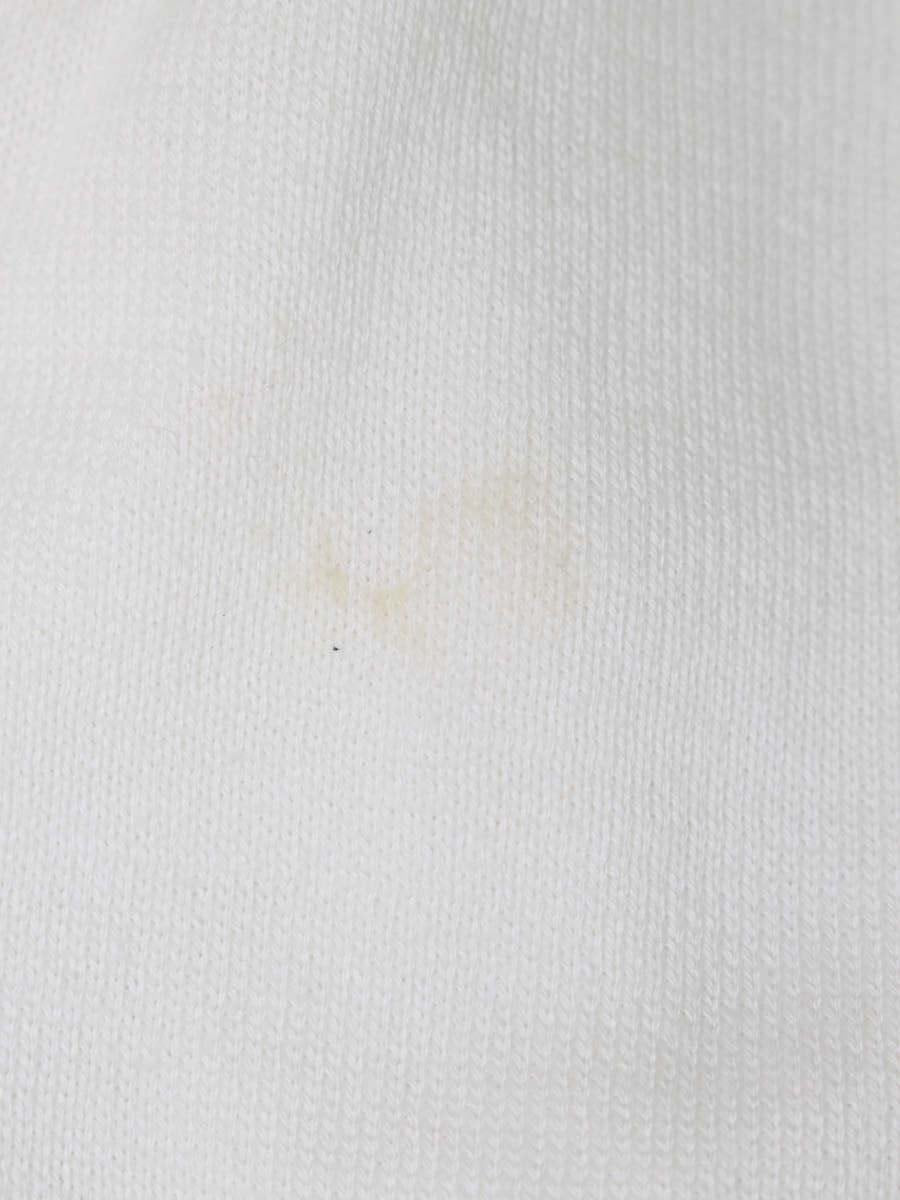 アディアム 42525 ニット セーター S ホワイト パール装飾 ハイネック フレアスリーブ IT63FB6I83WA