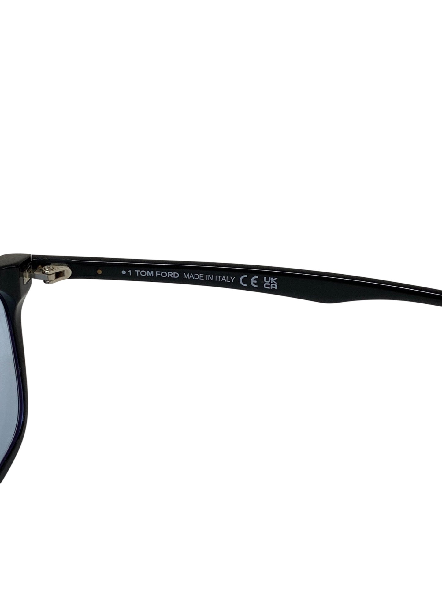 トムフォード TF5775-D-B メガネ ブラック/シルバー ウェリントン アジアンフィット IT9QNF0AFLPC