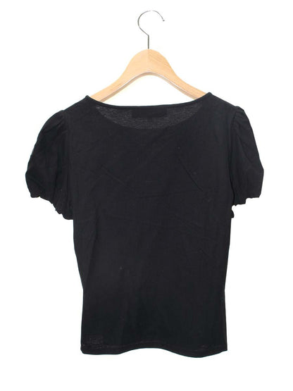 エムズグレイシー Embroidery Cut sew 915314 38 ブラック カットソー ITNVAPRZZ9J4