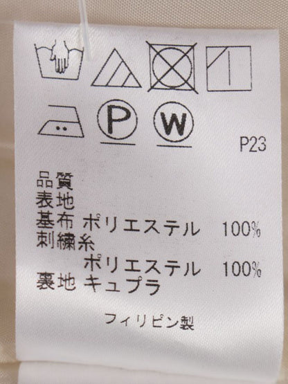 トッカ 洗える！CASSIA ドレス OPTOKW0345 ワンピース 0 ベージュ カットワーク IT9A6TD1LN3K
