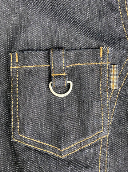 アクアスキュータム 1003325-39 デニムジャケット 6F ネイビー ITY64Q2QZ5JO 【SALE】