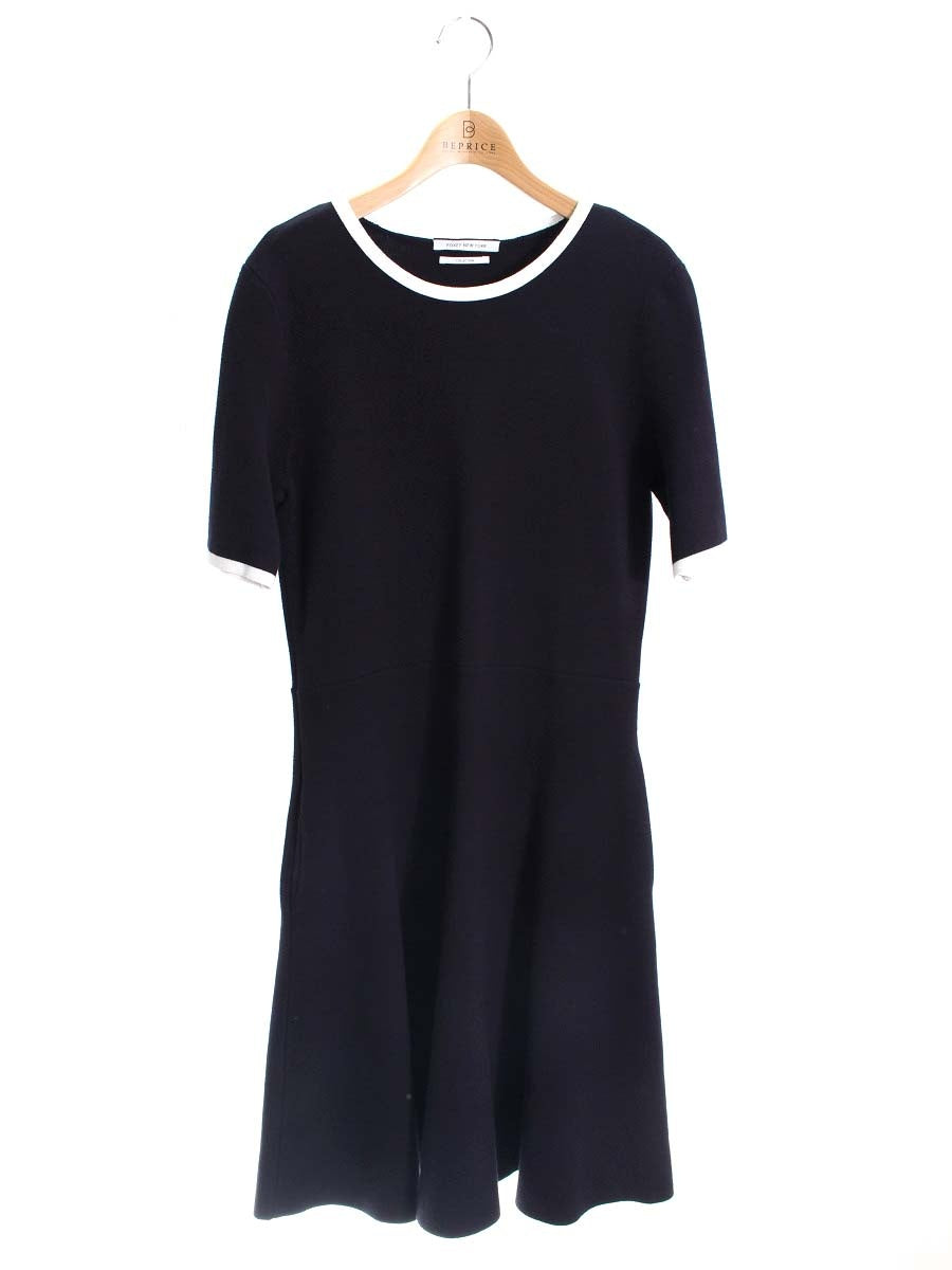 フォクシーニューヨーク collection Knit Dress 39015 ワンピース 40 ネイビー | 中古ブランド品・古着通販ビープライス