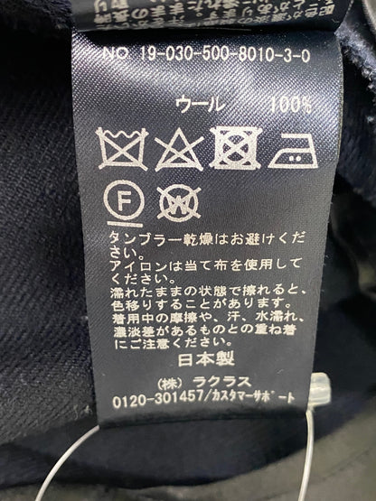 エブリデイアイライク 19-030-500-8010-3-0 スラックス 38 ブラック ウール 19AW ITA7UKFN542K
