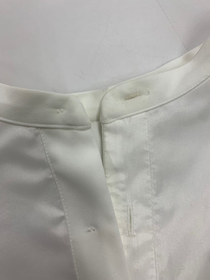 アドーア ドビークロスブラウス 531-3210019 38 ホワイト スタンドカラー IT4K5N26GBJI