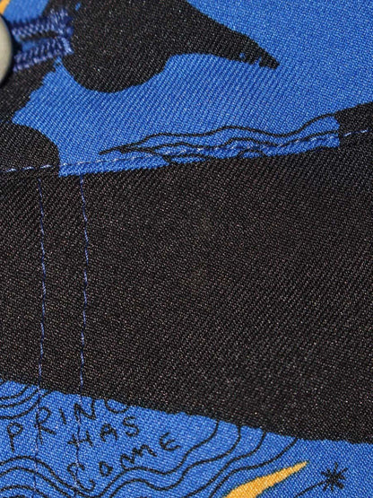 アルベロベロ 118313 パンツ F ブルー ストレッチ ITWYQEMPQS9K