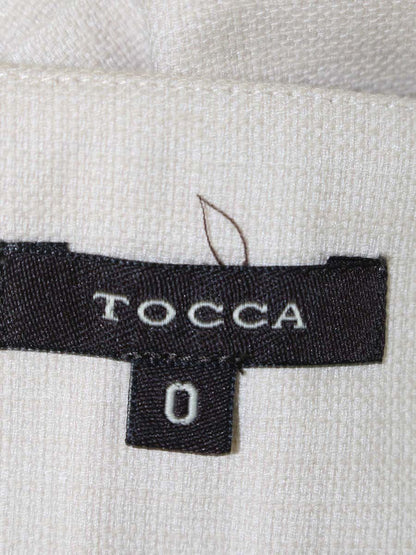トッカ JKTOCM0580 ジャケット 0 ベージュ ノーカラー ITJJ9YCLJ4WY 【SALE】