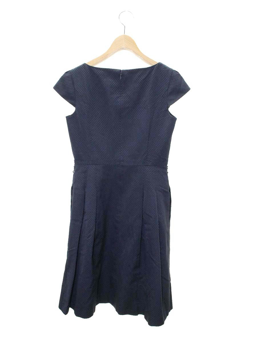 トッカ Mermaid OPTOBS0150 ワンピース 2 ネイビー フラワーモチーフ 刺繍 ITCCEJHKHYJQ