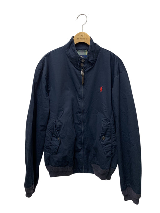 ポロラルフローレン ジャケット M ネイビー スウィングトップ ITK6IIJHGDAW
