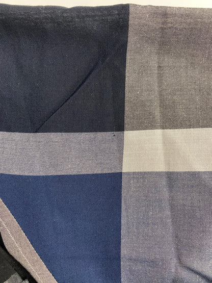 ブラックレーベルクレストブリッジ チェックシャツ 51M21-721-28 L ネイビー ITTG4NGTQ3KS