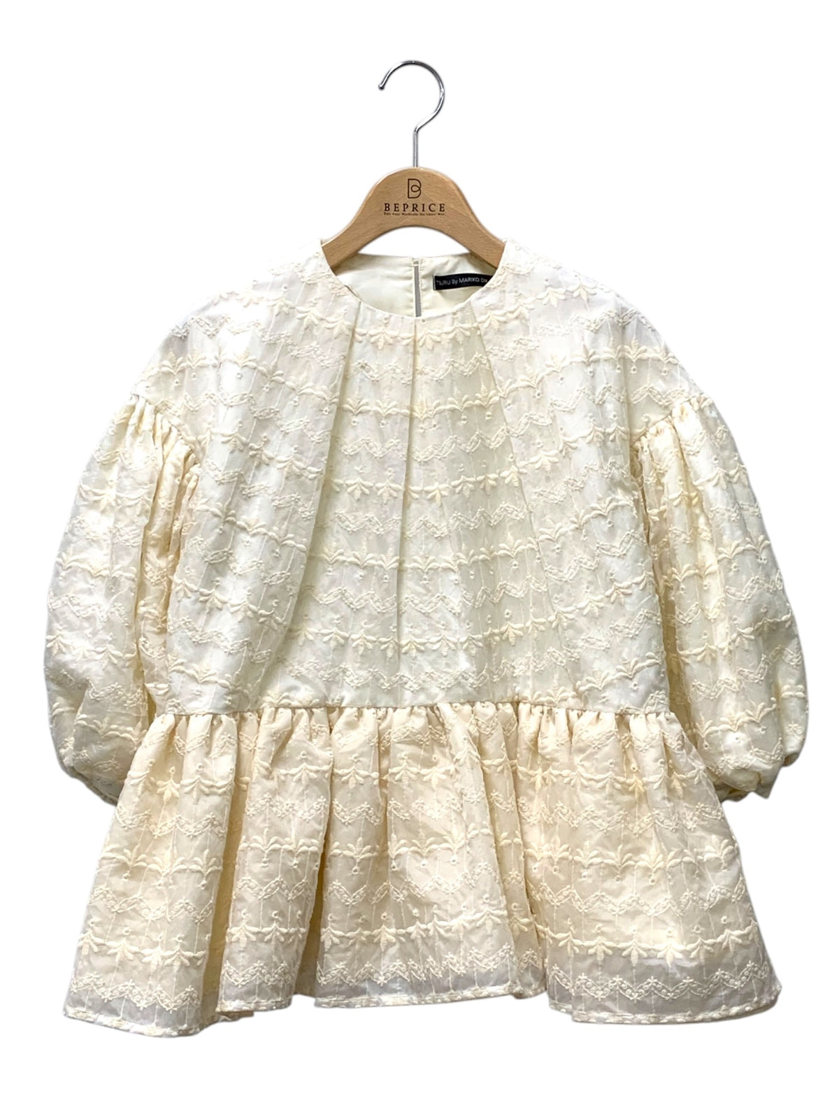 ツルバイマリコオイカワ pas de chat ONLINE限定 BL-1268480 ブラウス F アイボリー 26SS IT2R3NNBBUBK