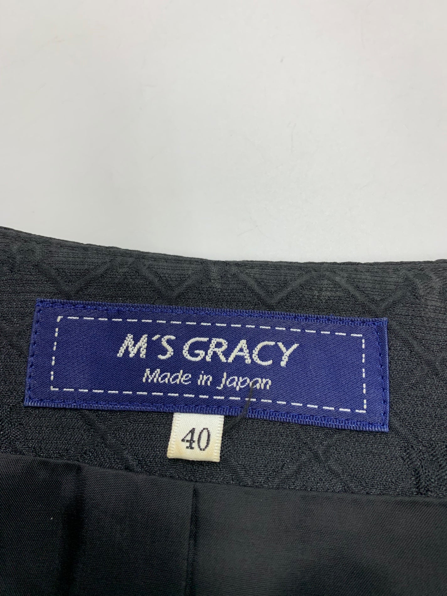 エムズグレイシー Classic Lady Dress 811518 ワンピース 40 ブラック ITMJWKYMLNUC