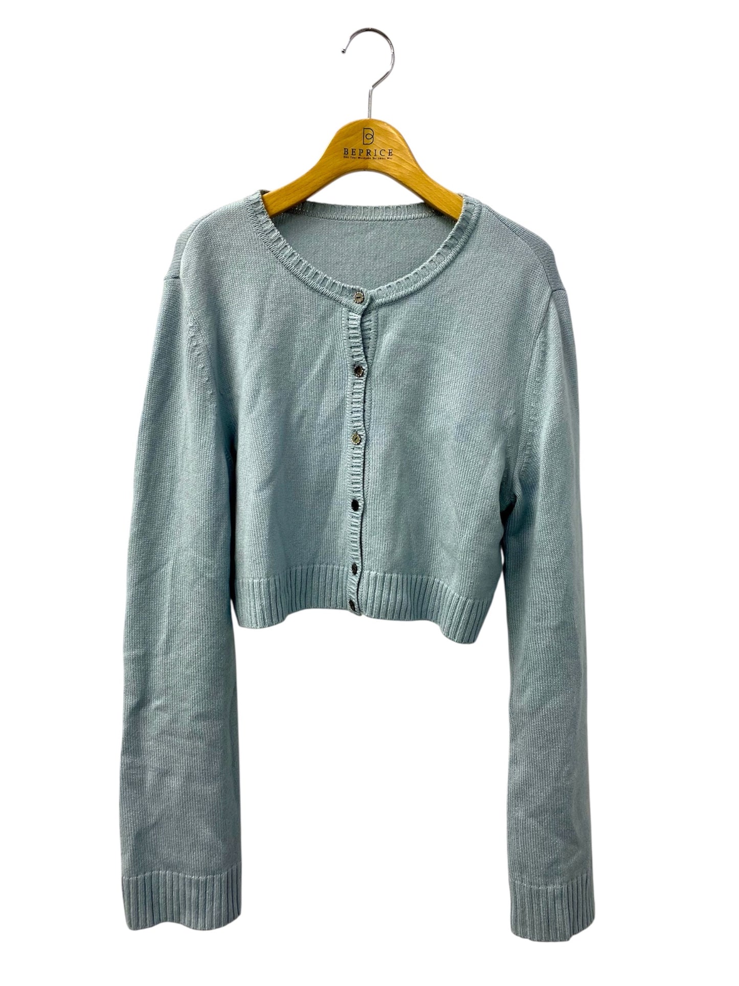 フォクシーブティック Cardigan 36689 カーディガン 42 ブルーグレー カシミヤ IT2BWEQ70B1M