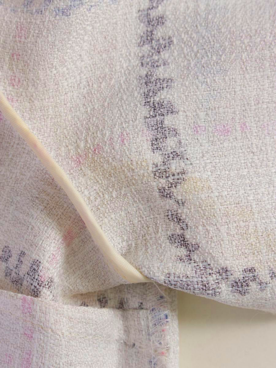 エムズグレイシー　ワンピース　チュニック　カメリア　リボン　プリント 最高ファッション - エムズグレイシー ワンピース チュニック カメリア