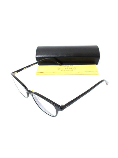 金子眼鏡 CELLULOID KC-17 メガネ ブラック セルフレーム フルリム ウェリントン IT8SB046GMAC